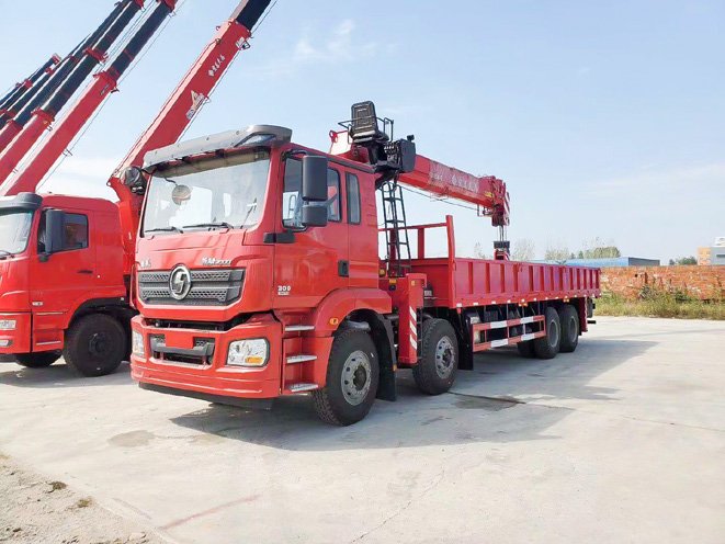 HOWO 8×4 · Crane Truck