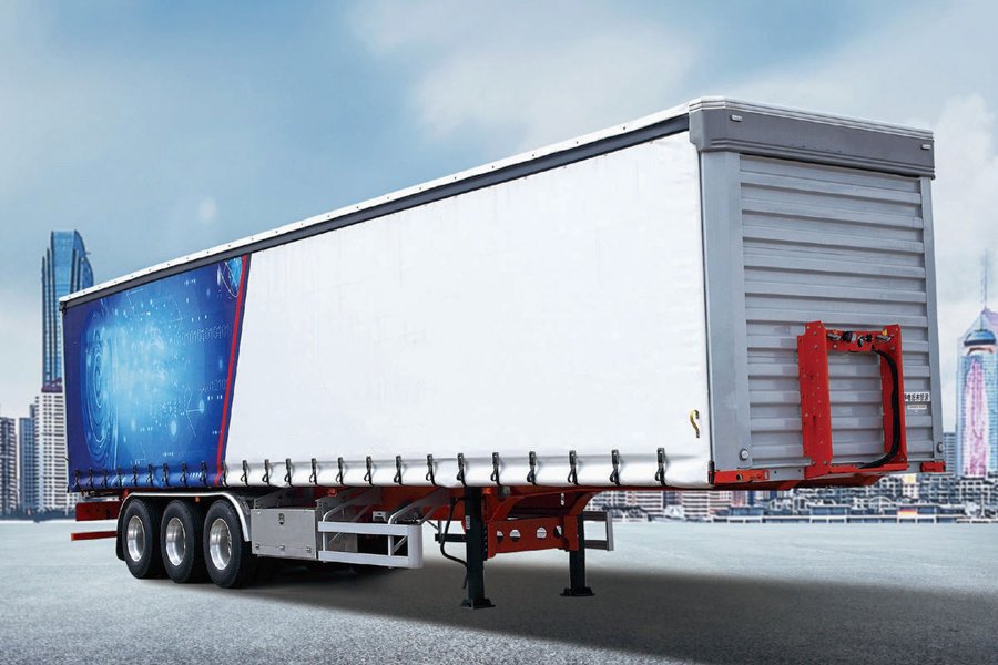Curtain-side semi-trailers · Semi-trailer